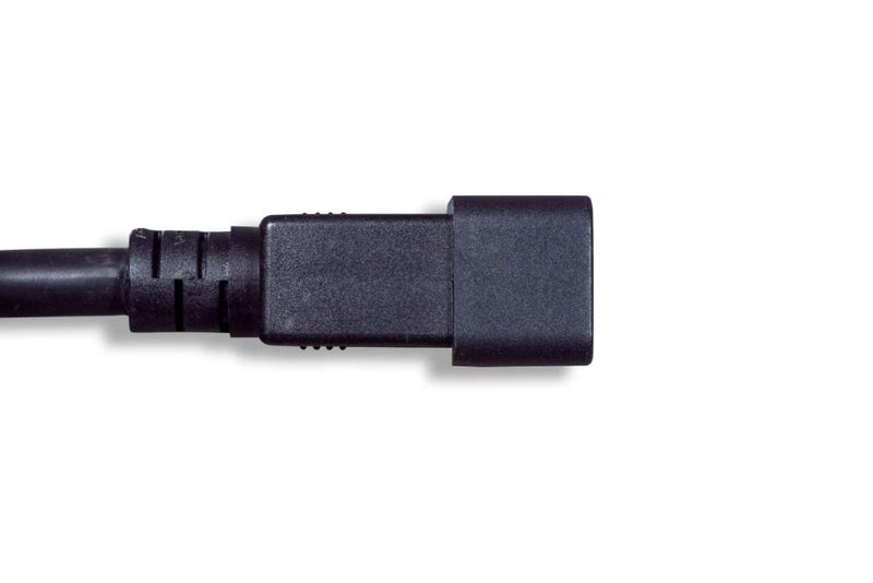 Cablelera AC Power Cord Extension, IEC320 C20 to IEC320 C19, 2' 12AWG, 20A, 250V (ZWACFGAB-02) - Image 4